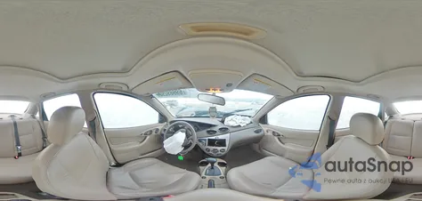 2003 Ford Focus Zts z USA, uszkodzony, nr VIN 1FAFP38343W311704